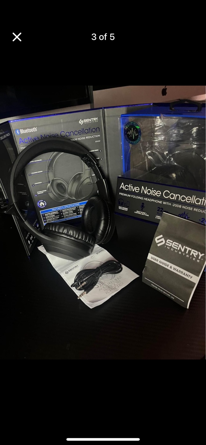Sentry Wireless Noice canceling headphones - photo 3