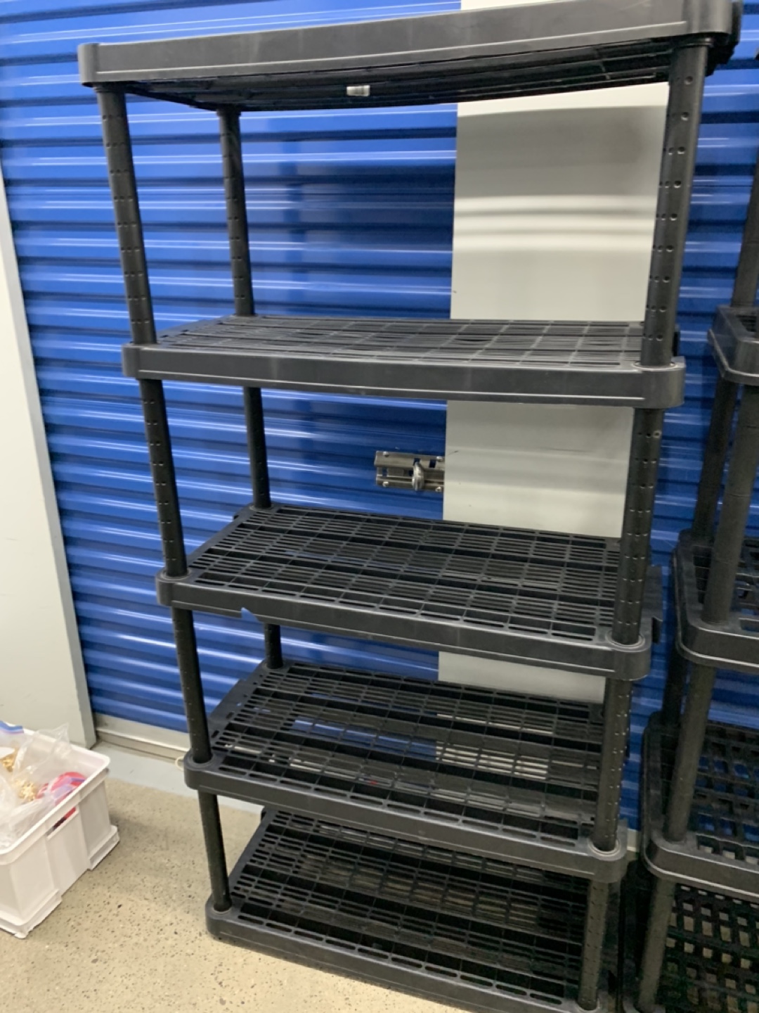 2x 5 Shelf Storage Units - photo 5