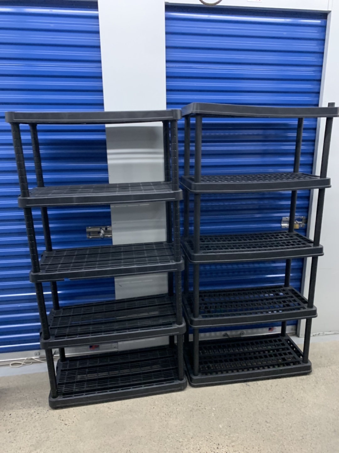 2x 5 Shelf Storage Units - photo 3