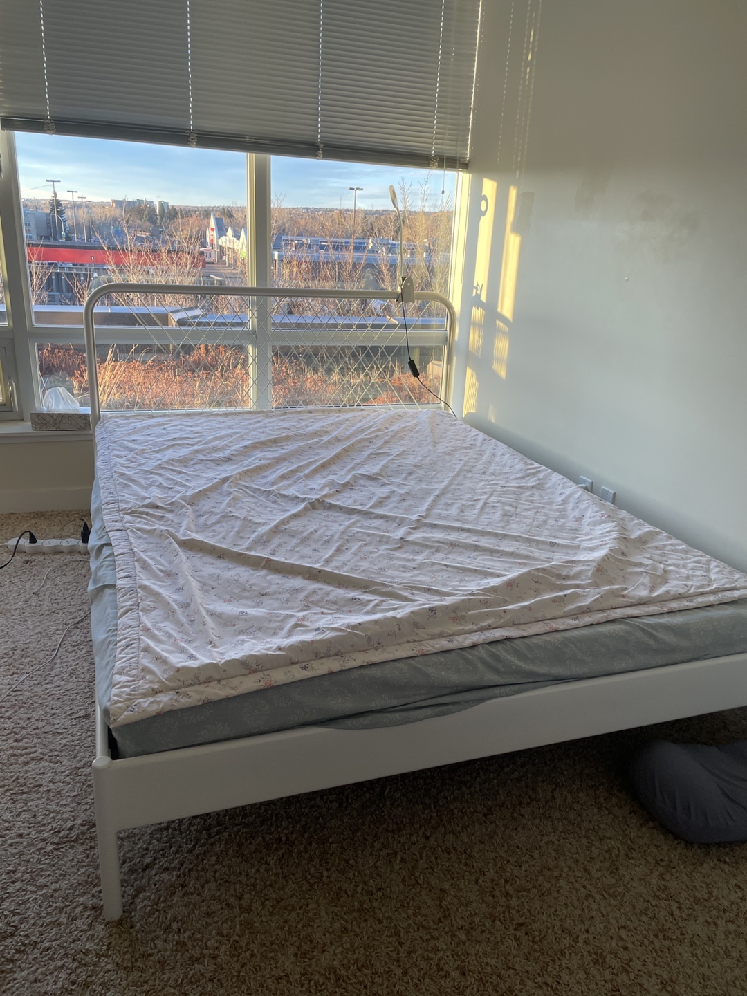 Moving Sale ! IKEA Queen Bed Frame & Mattress