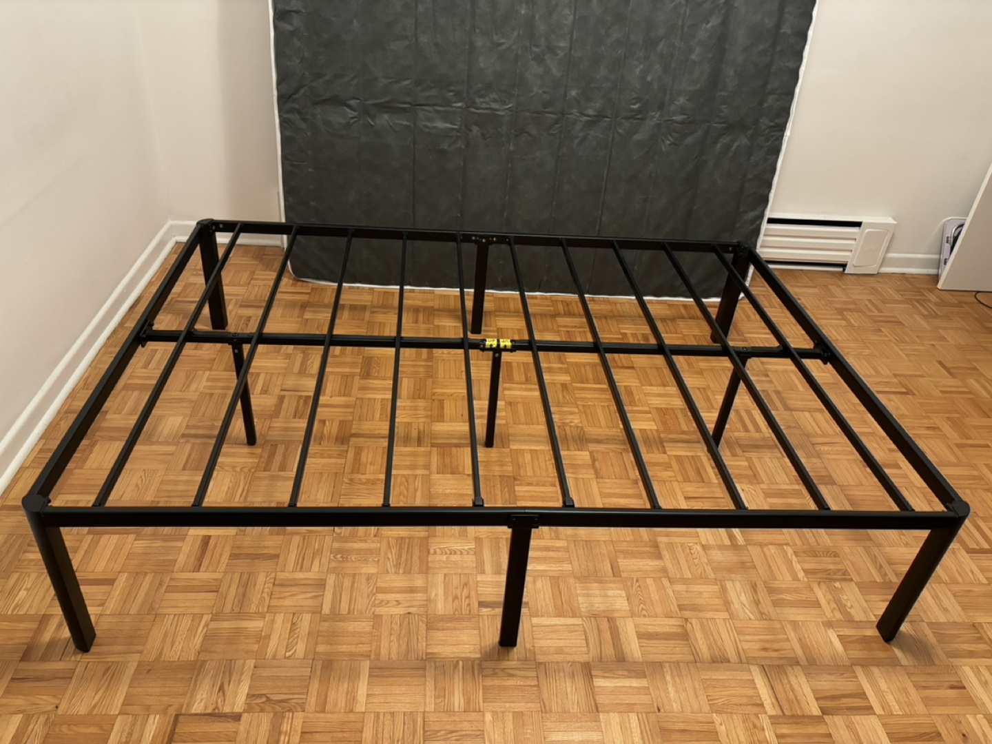 Double size Metal Bed Frame + mattress - photo 4