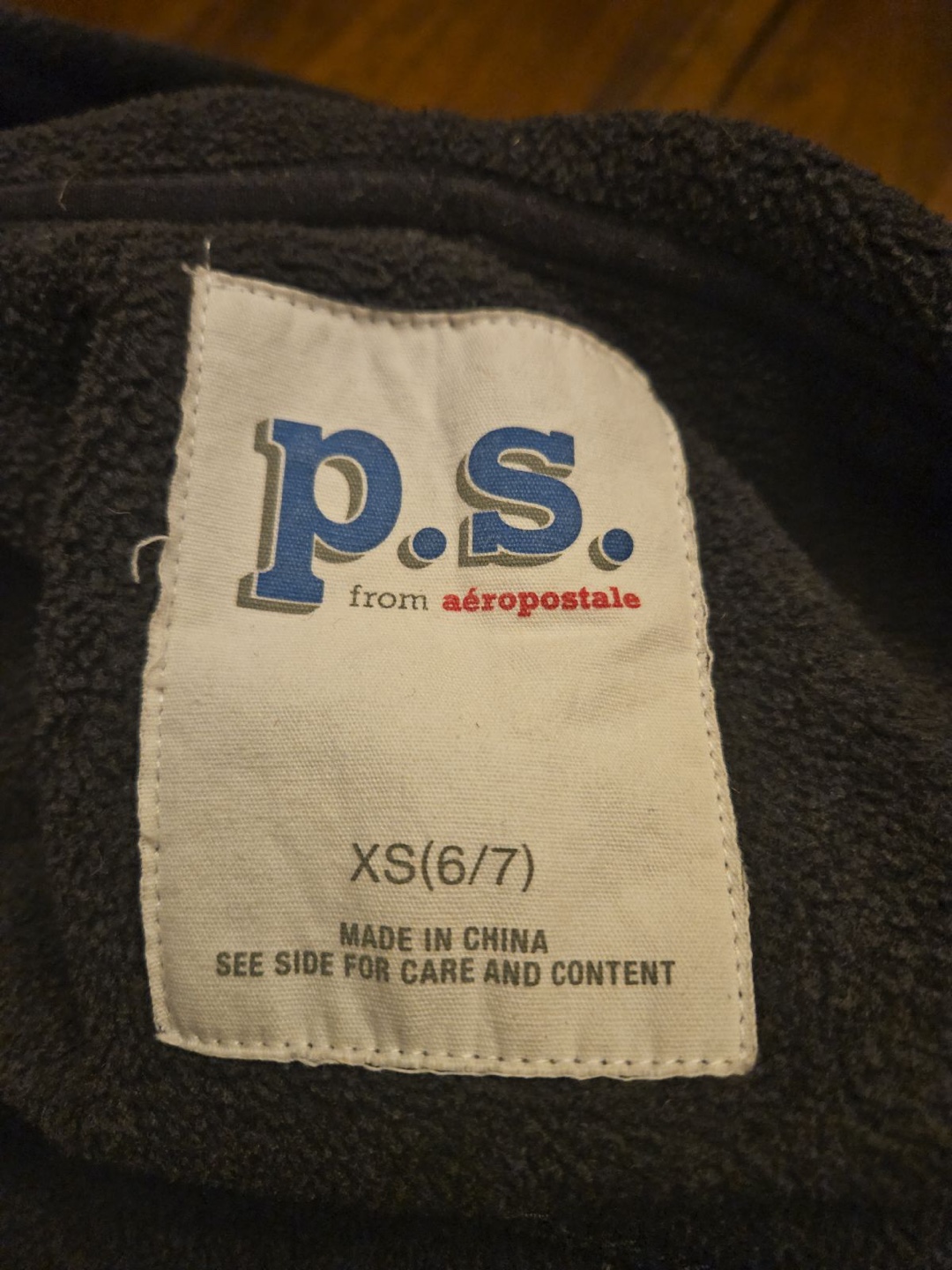 p.s. from Aeropostale Boys Fleece Zip Up Hoodie - photo 2