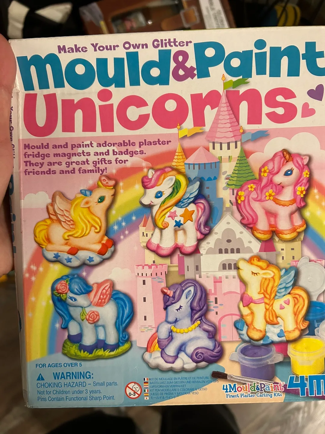 DIY Unicorns Mould and Paint Badges & Fridge Magnets thumbnail