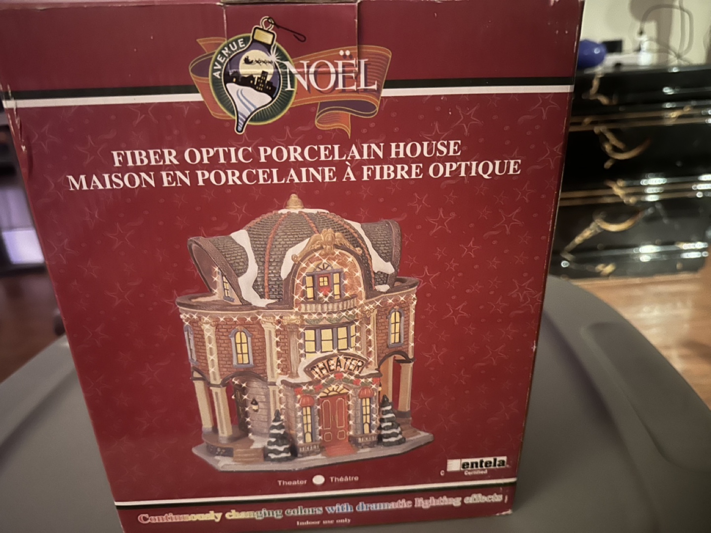 Avenue Noel Fiber Optic Porcelain House
