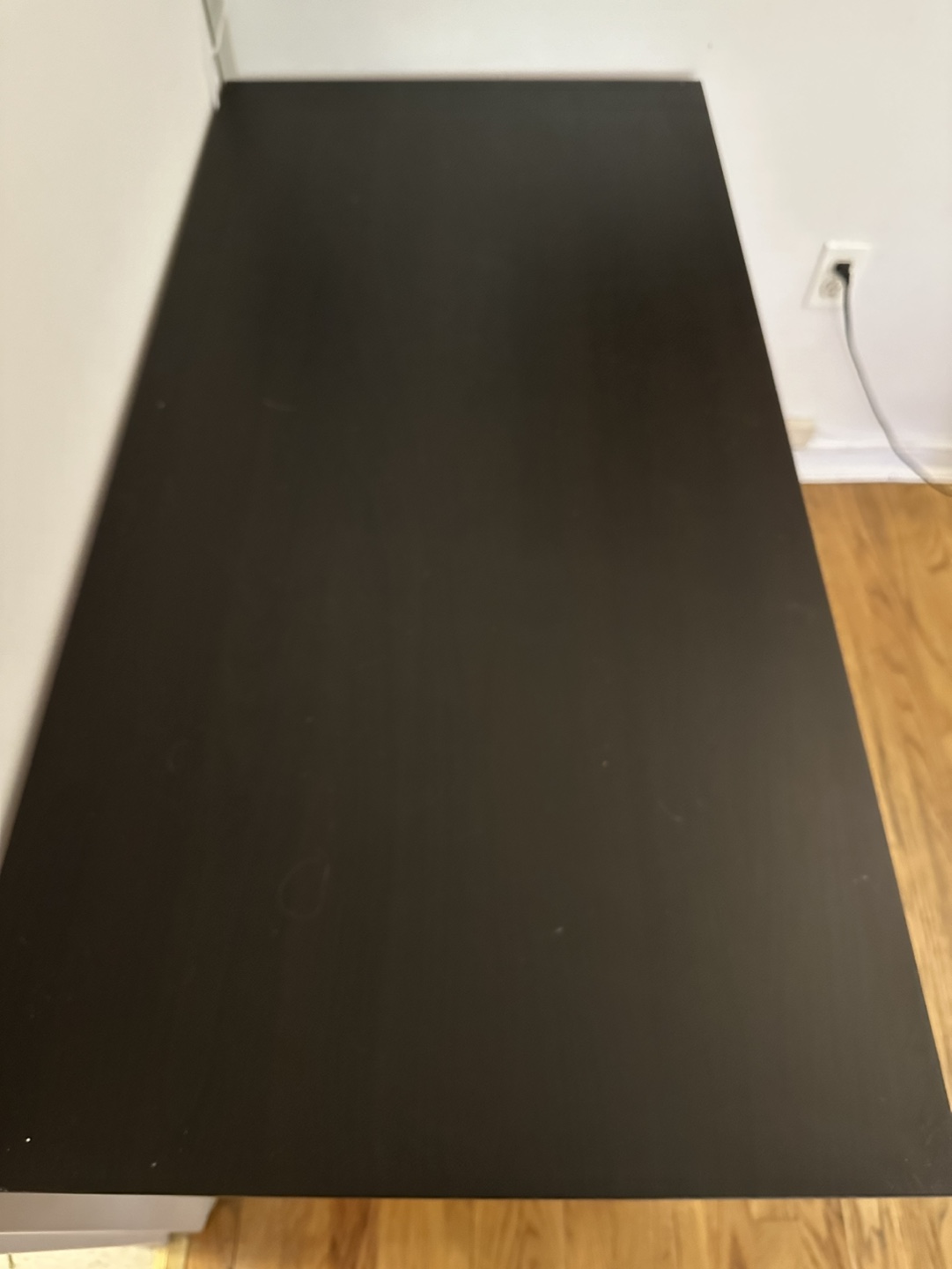 Black Desk with Silver Legs - photo 2