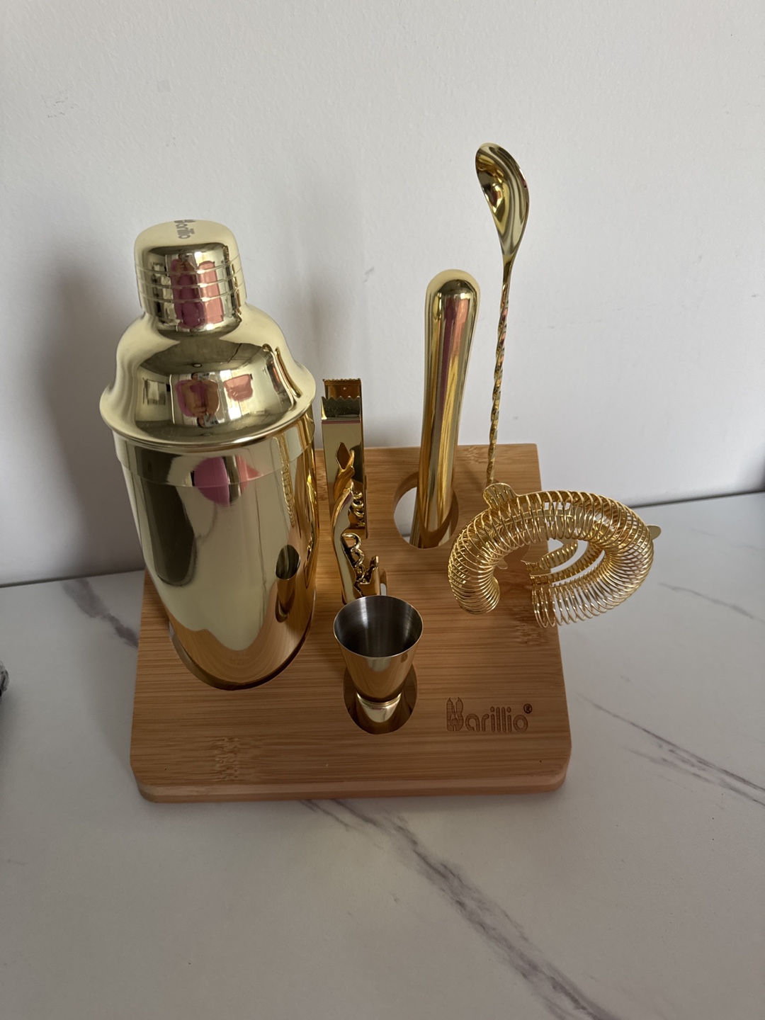 Gold Barillio Cocktail Set
