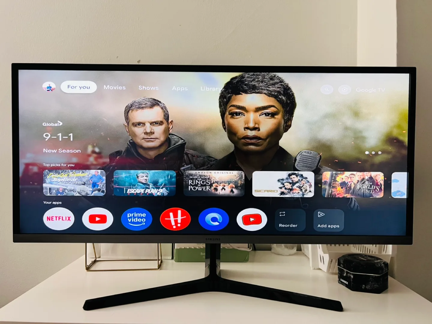 Samsung LS34J552WQNXZA 34 inch Ultrawide Monitor image indicator(2)