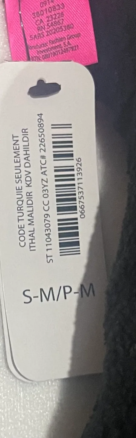 La senza Black Robe with Pink Trim image indicator(2)