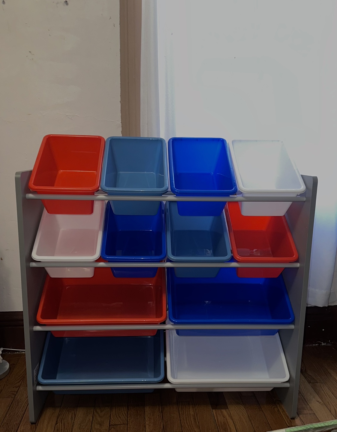 12-Bin Kids Toy Organizer