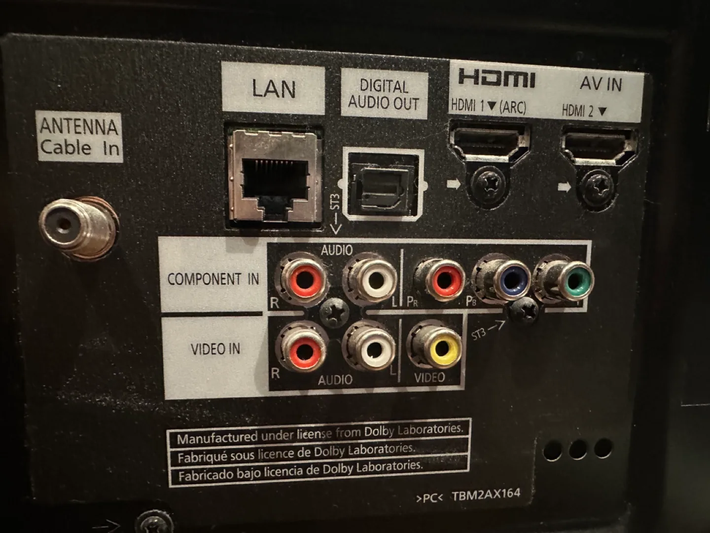 Panasonic Plasma TV 46” image indicator(3)