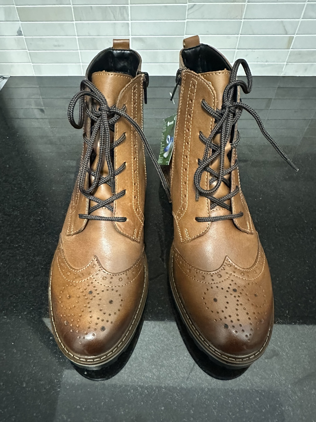 Brand New Rieker ( Remonte) genuine Leather Brogue Boots