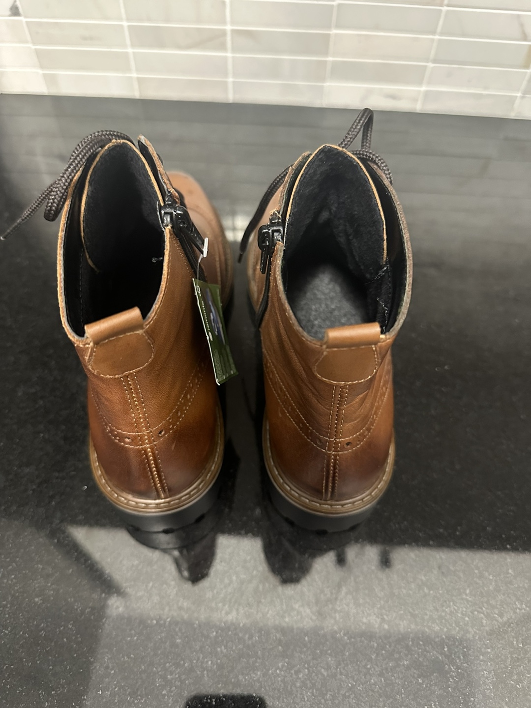 Brand New Rieker ( Remonte) genuine Leather Brogue Boots - photo 3