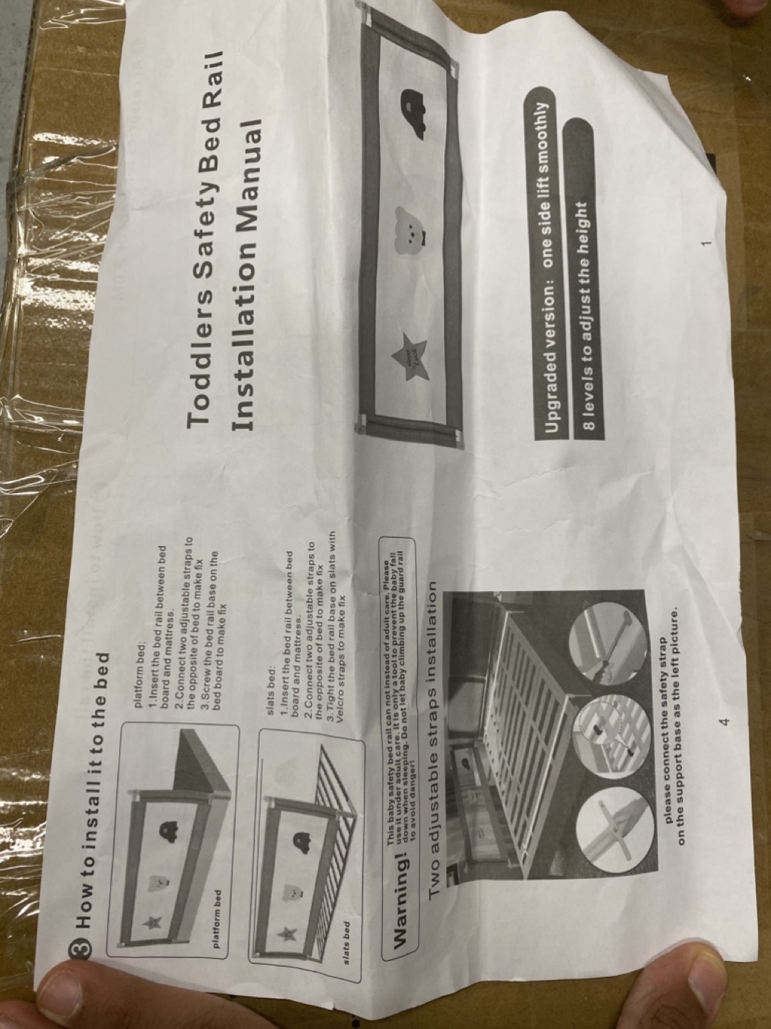 Baby Safety Bed Rail