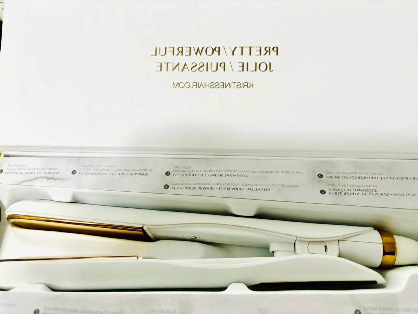 Kristin Ess Hair Mini Flat Iron image indicator(2)