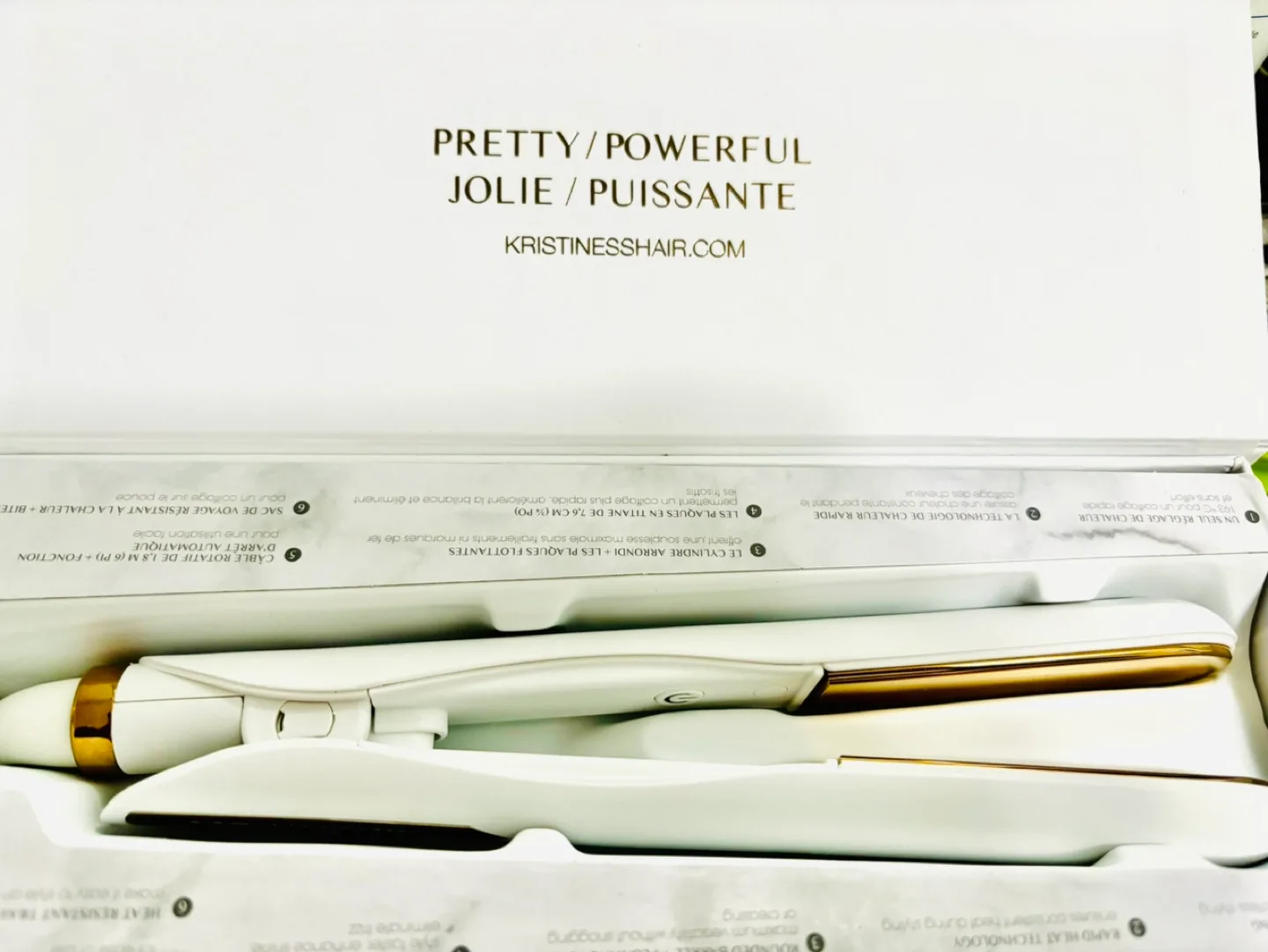 Kristin Ess Hair Mini Flat Iron image indicator(3)