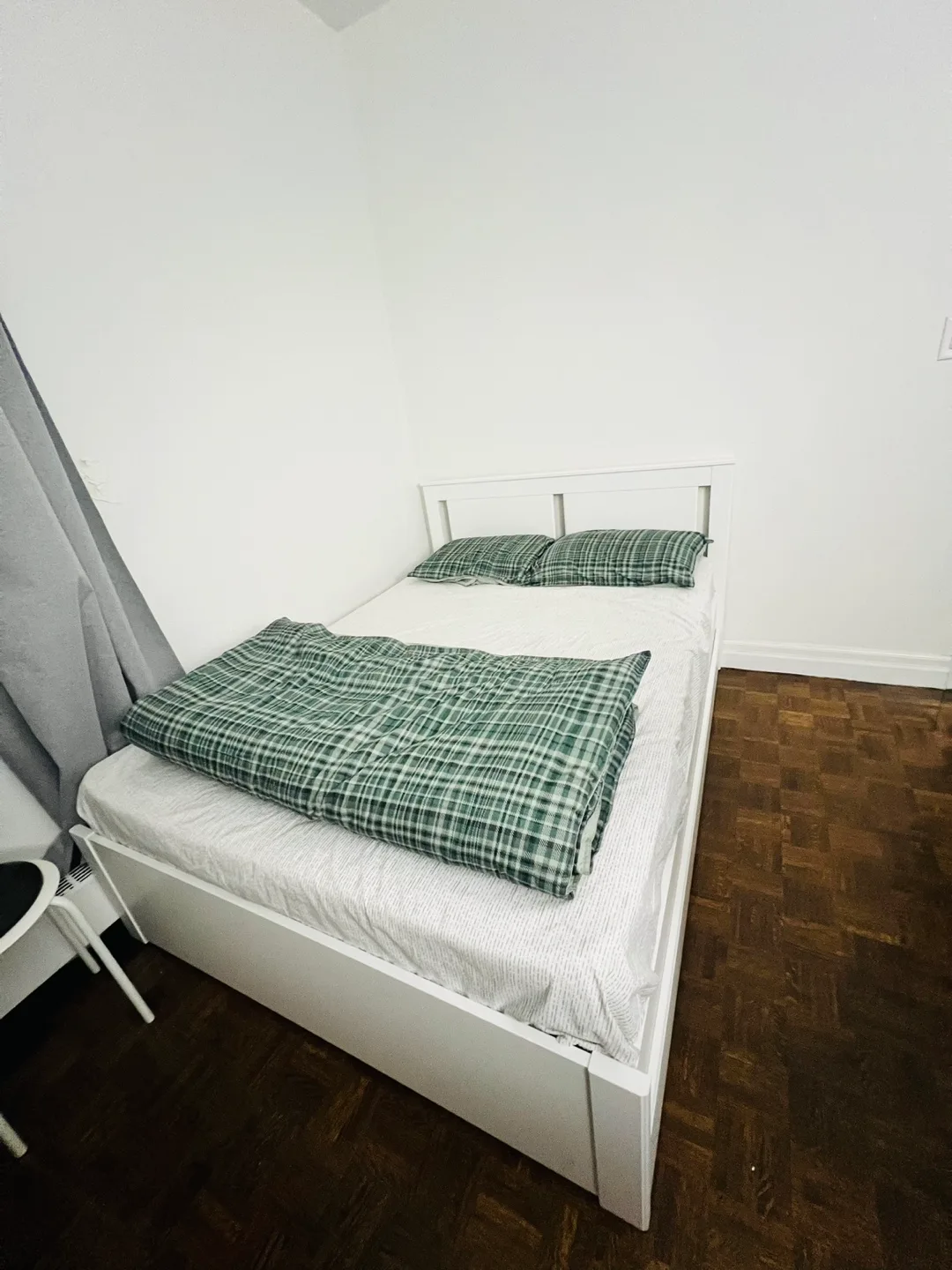 IKEA Songesand Full/Double Bed Frame and very firm mattress image indicator(2)