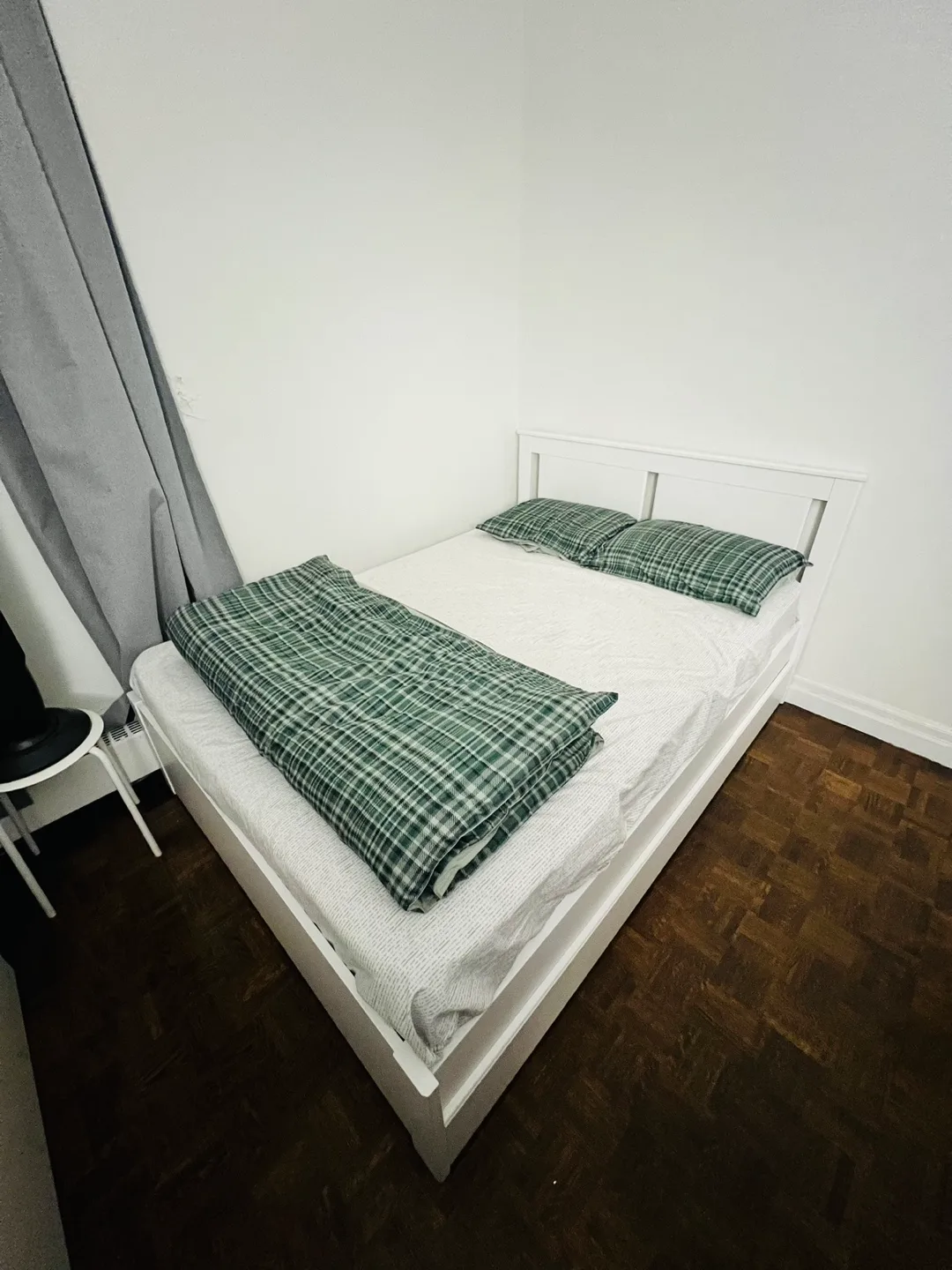 IKEA Songesand Full/Double Bed Frame and very firm mattress image indicator(3)