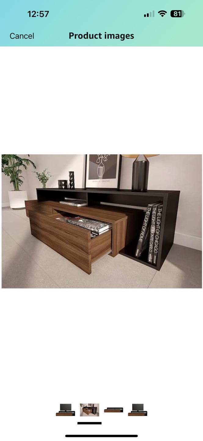 TV Stand with 2 Drawers - photo 4