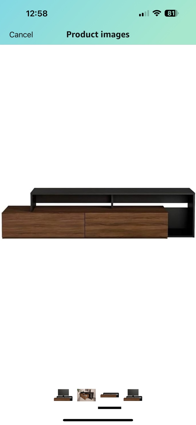 TV Stand with 2 Drawers - photo 3