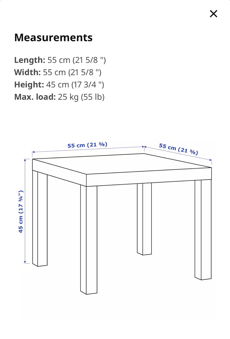 IKEA LACK Tables (2x for $15) - photo 2