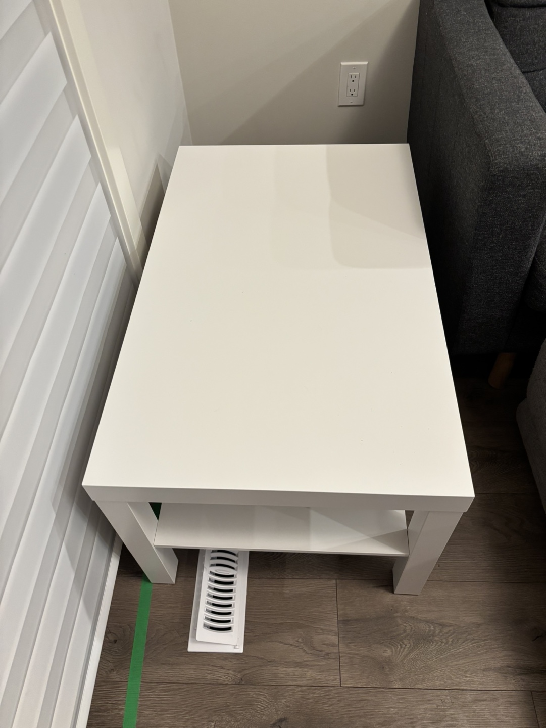 White Coffee Table IKEA Lack - photo 3