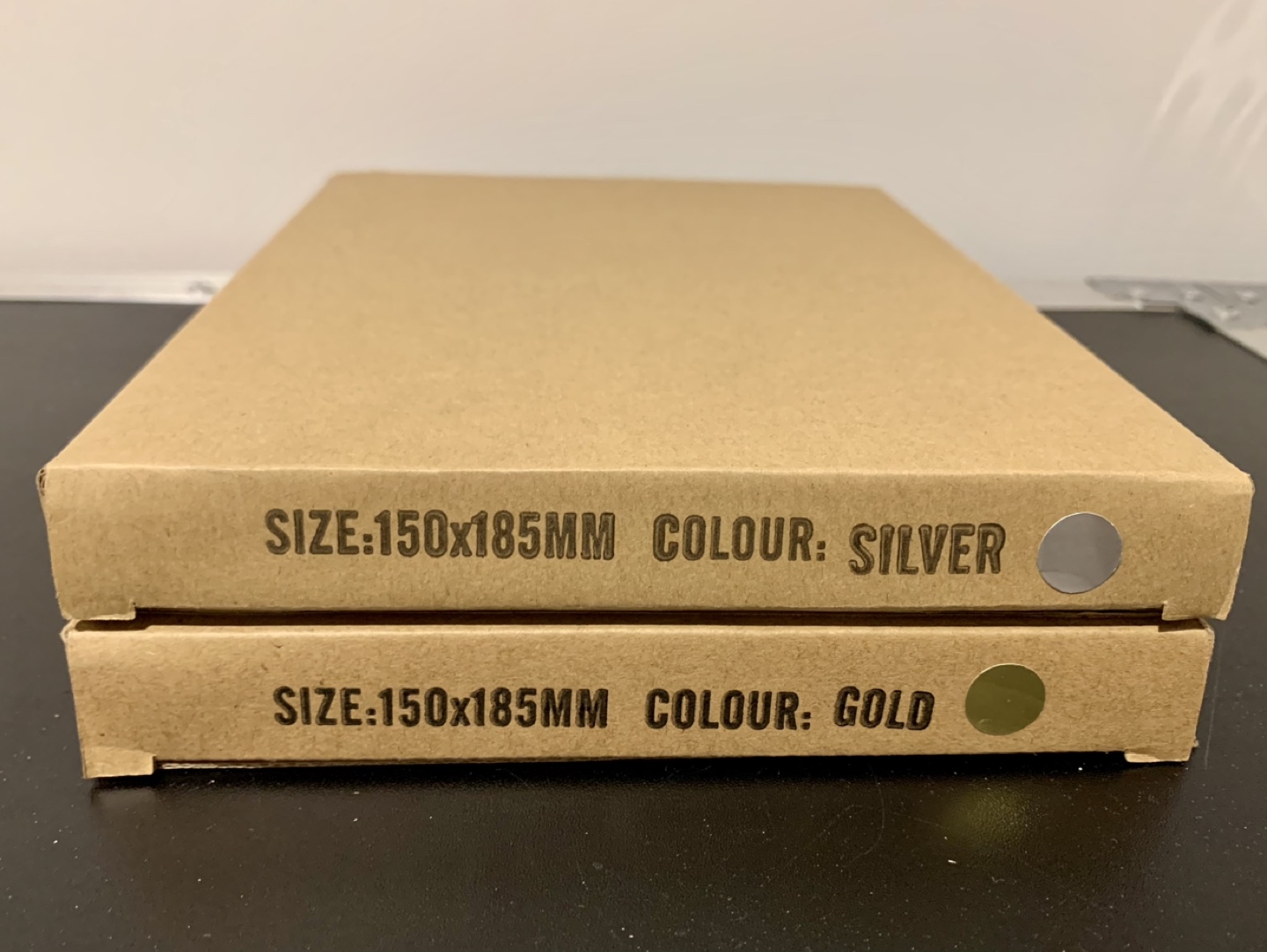 Picture Frames Set of 2 - Silver & Gold - photo 3