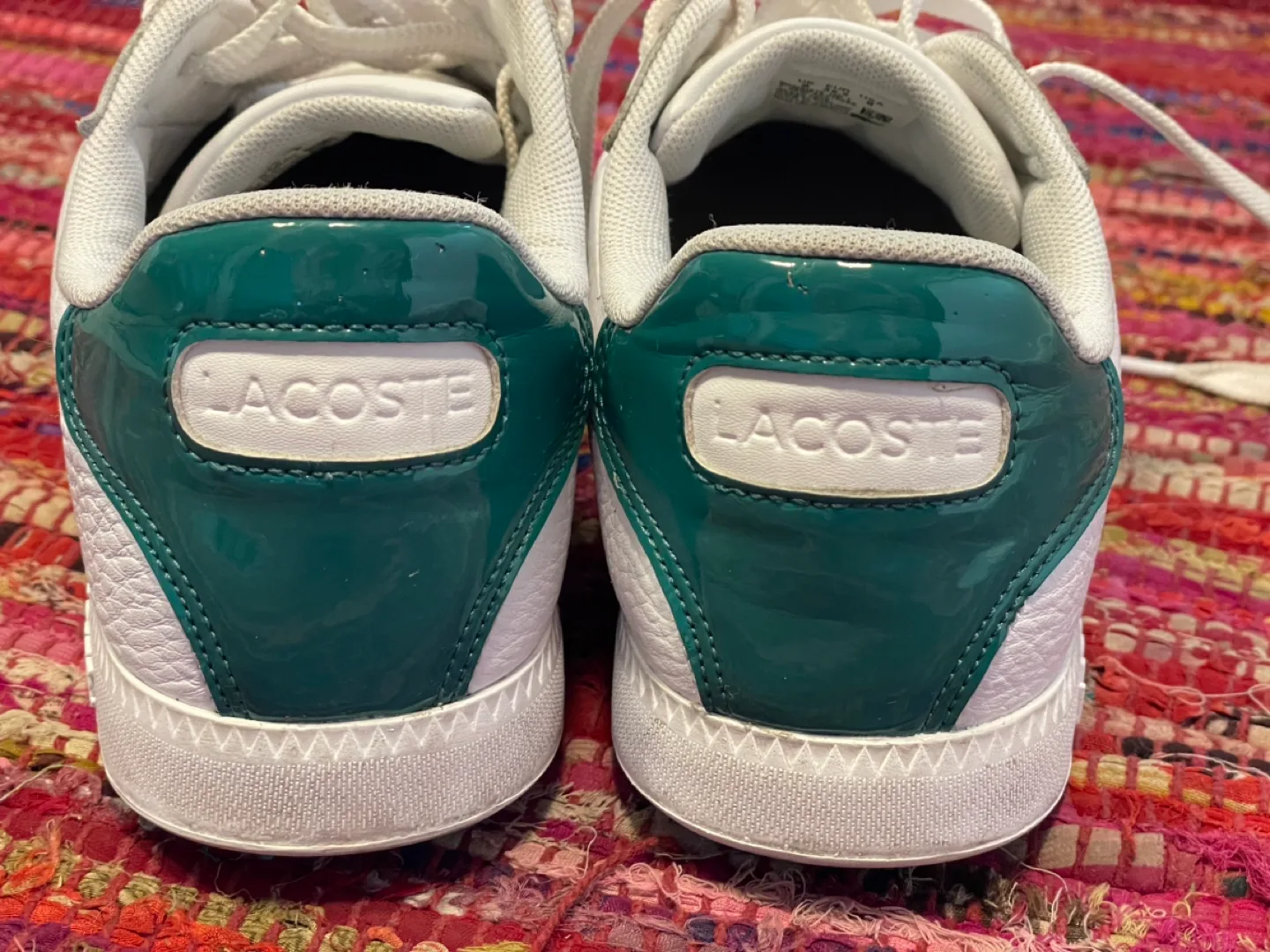 Lacoste Women's White Sneakers Size 8 image indicator(3)