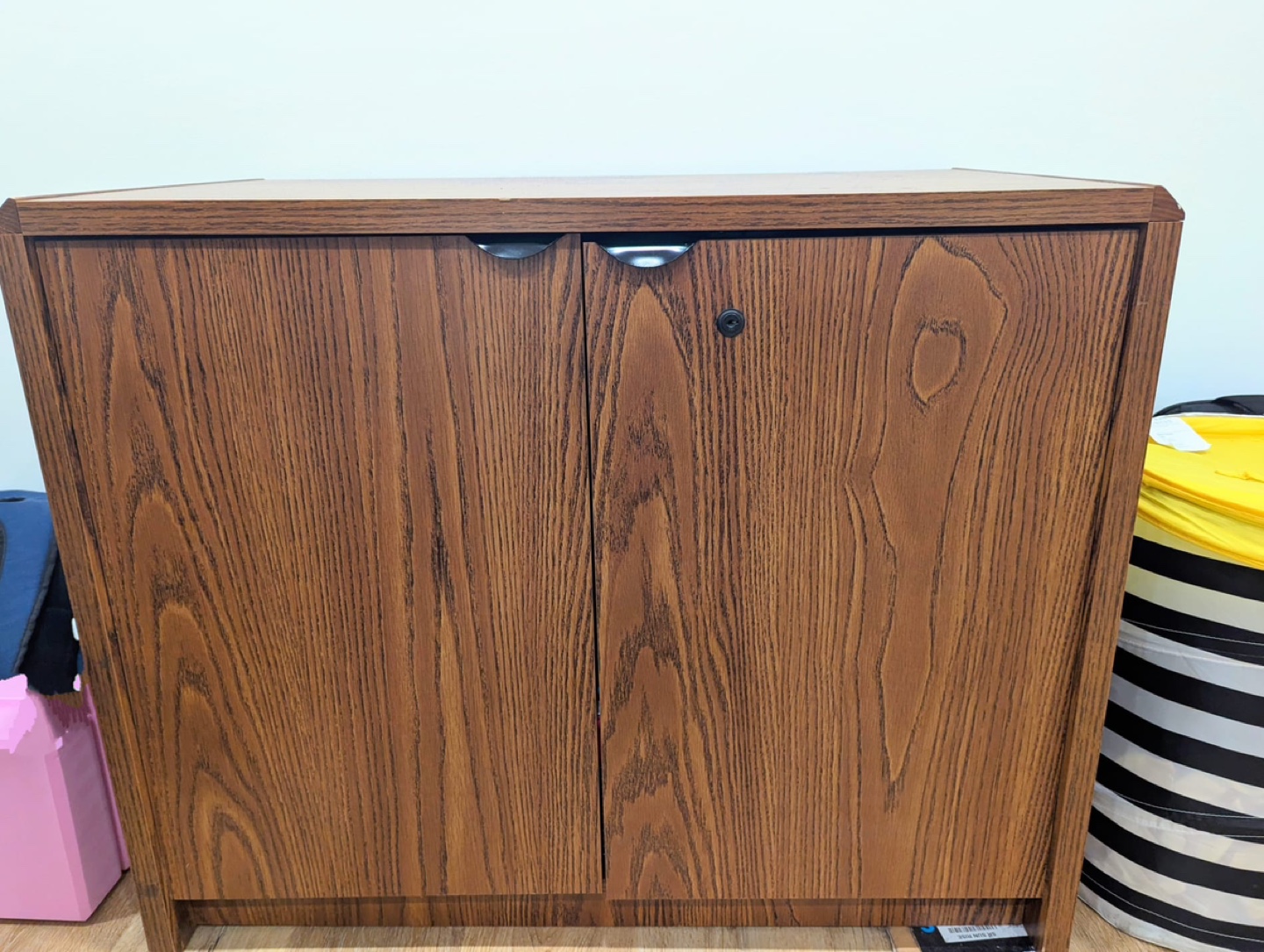 Wooden Cabinet with Shelf