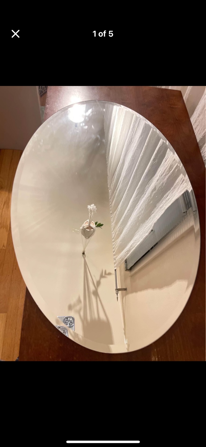 Oval Wall Mirror