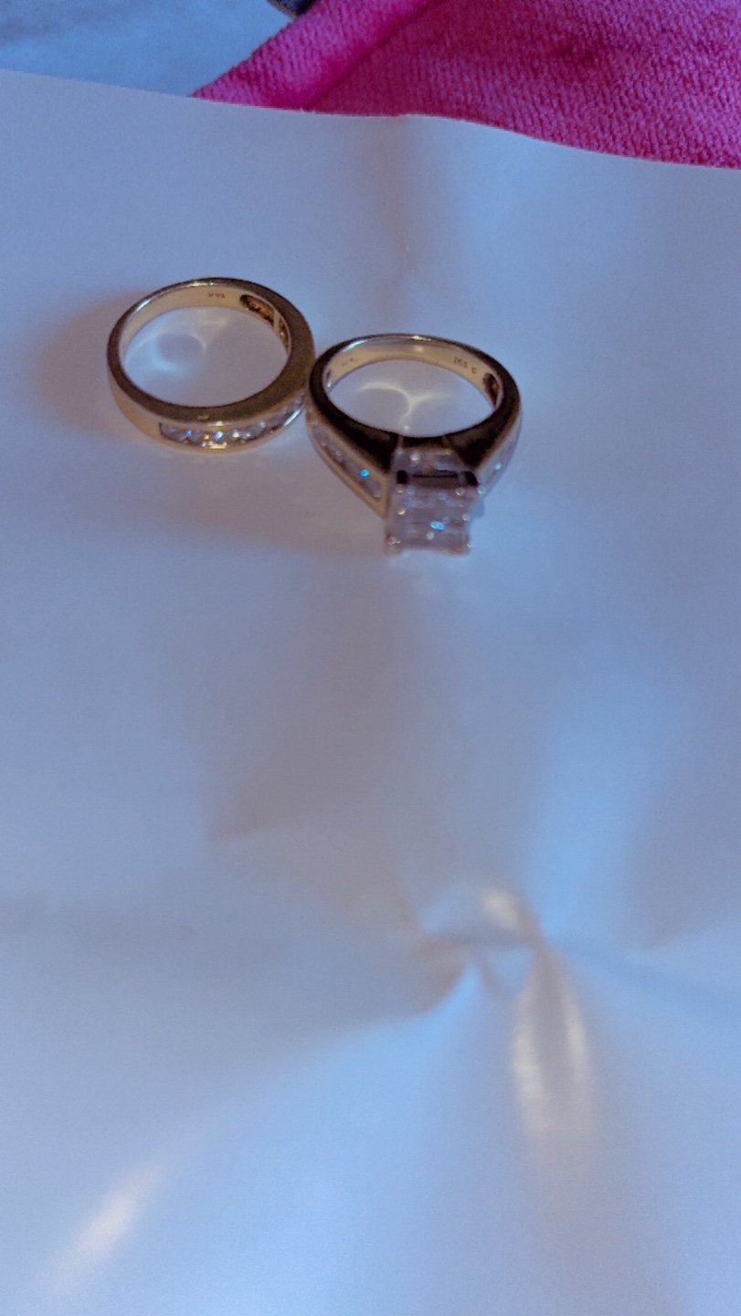 14K Gold Bridal Set - photo 3