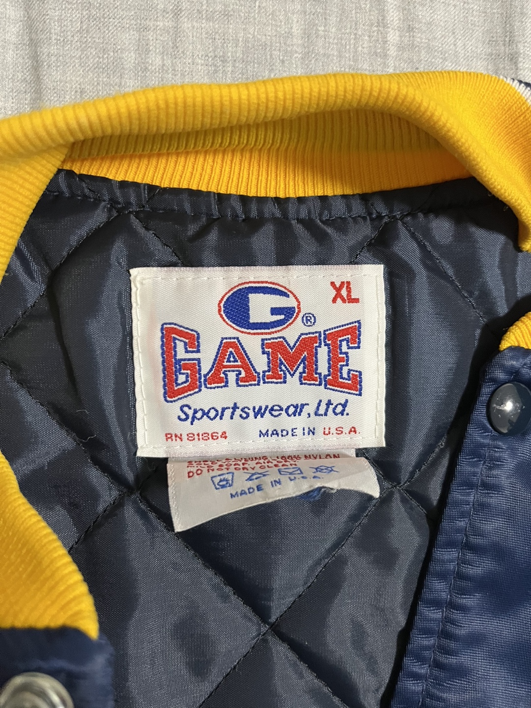 Vintage Game Sportswear Satin Jacket - photo 2