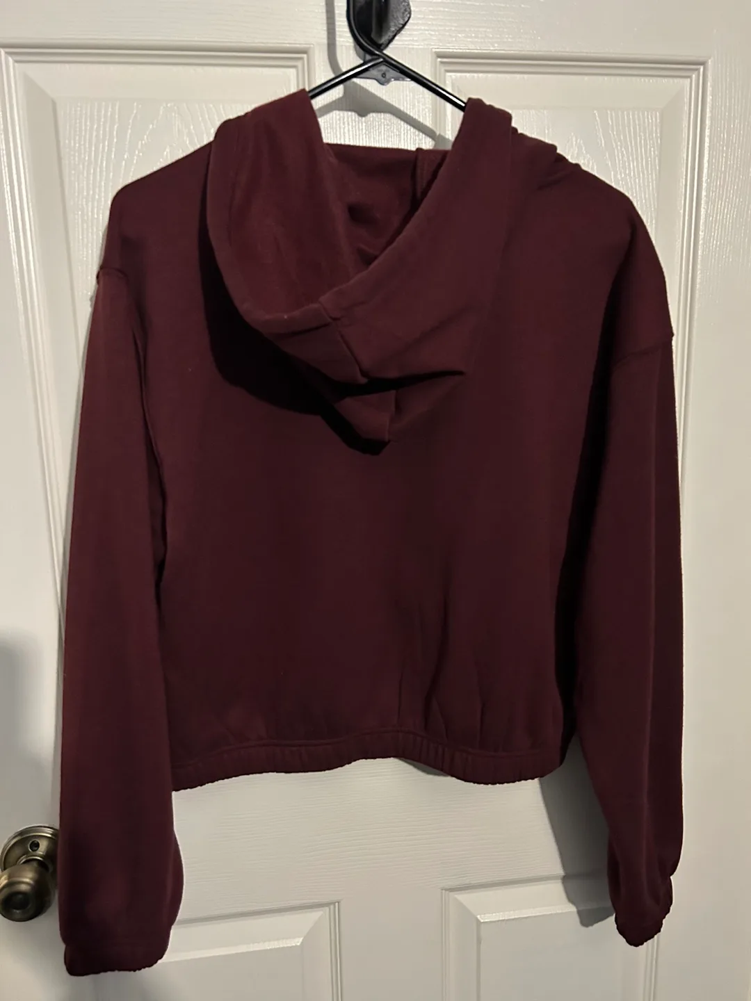 Bluenotes Women's Maroon Zip-Up Hoodie image indicator(4)