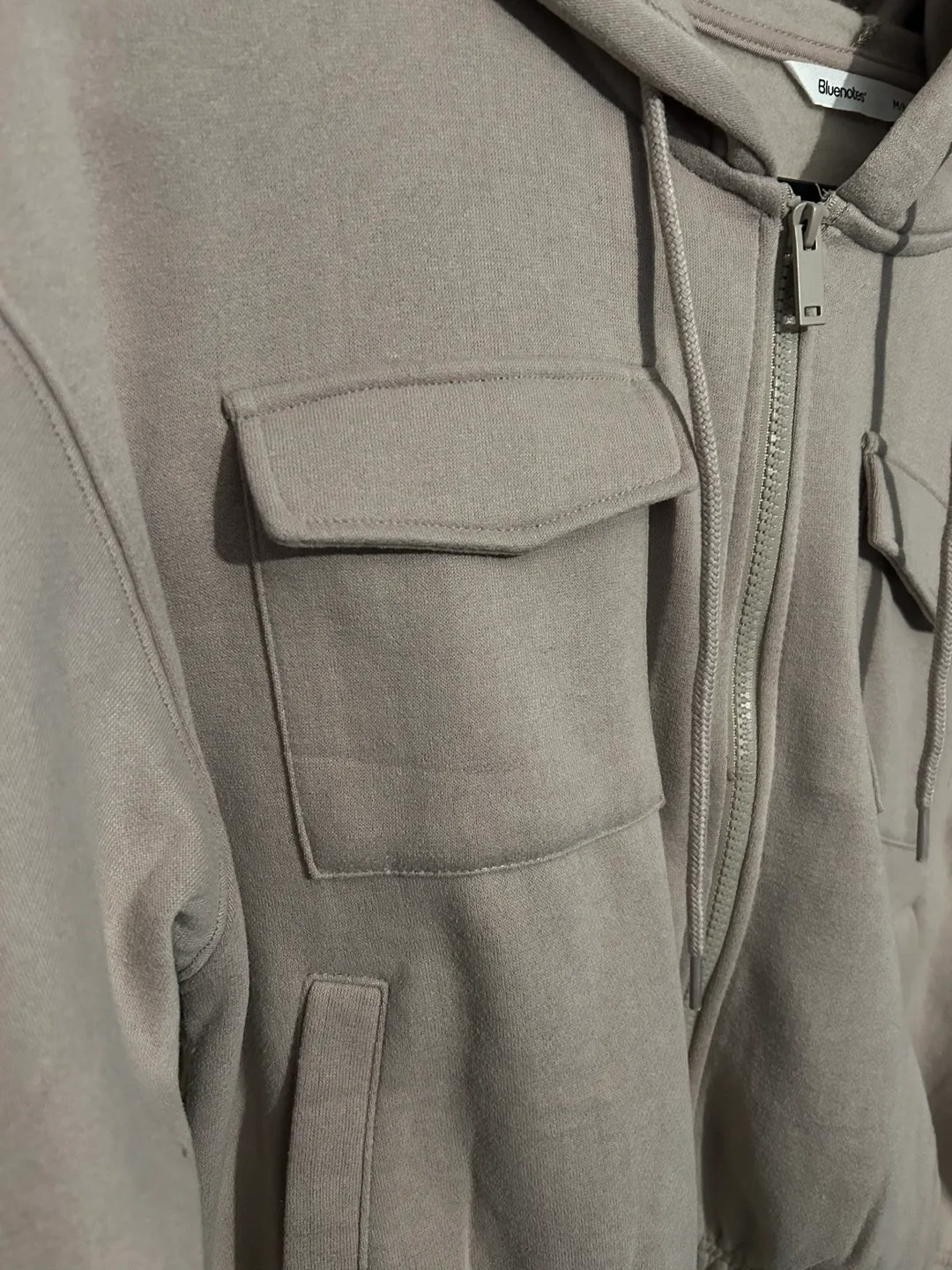 Bluenotes Women's Maroon Zip-Up Hoodie image indicator(6)