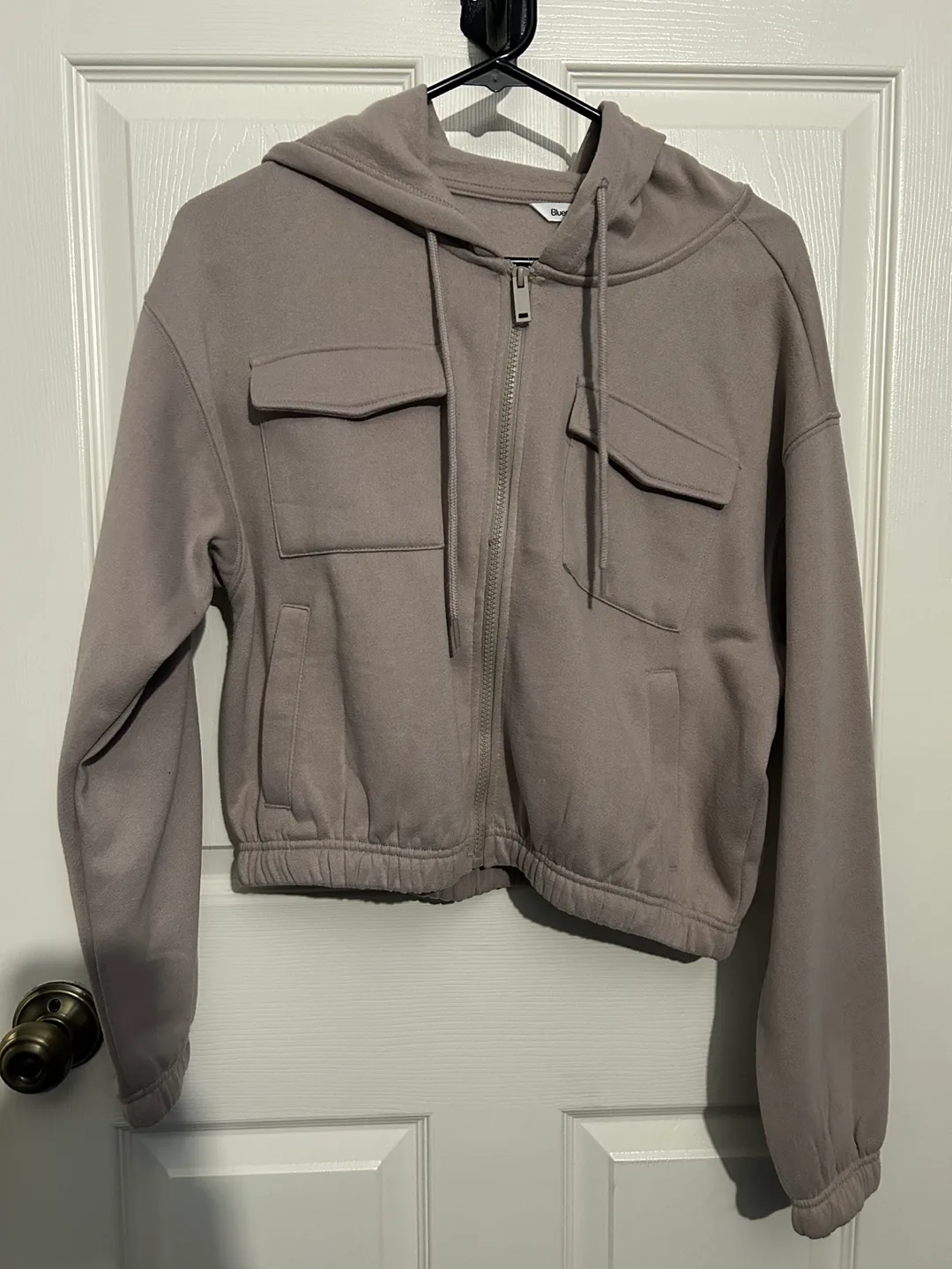 Bluenotes Women's Maroon Zip-Up Hoodie image indicator(5)