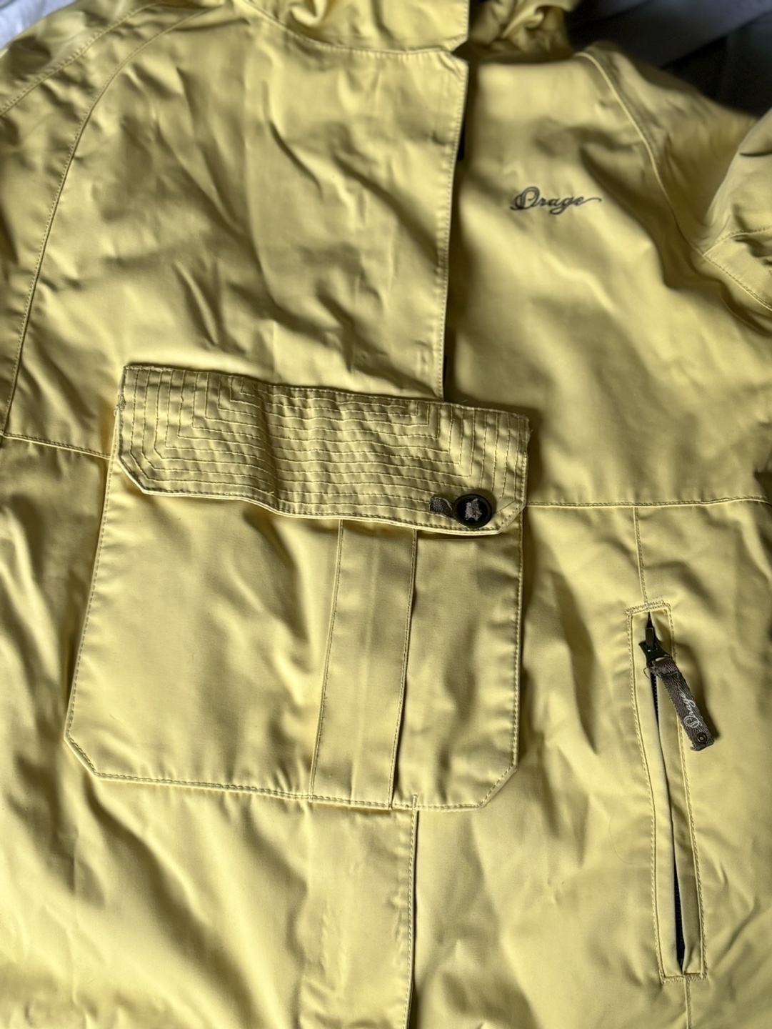 Orage Womens Ski Jacket Size Large Yellow - photo 2