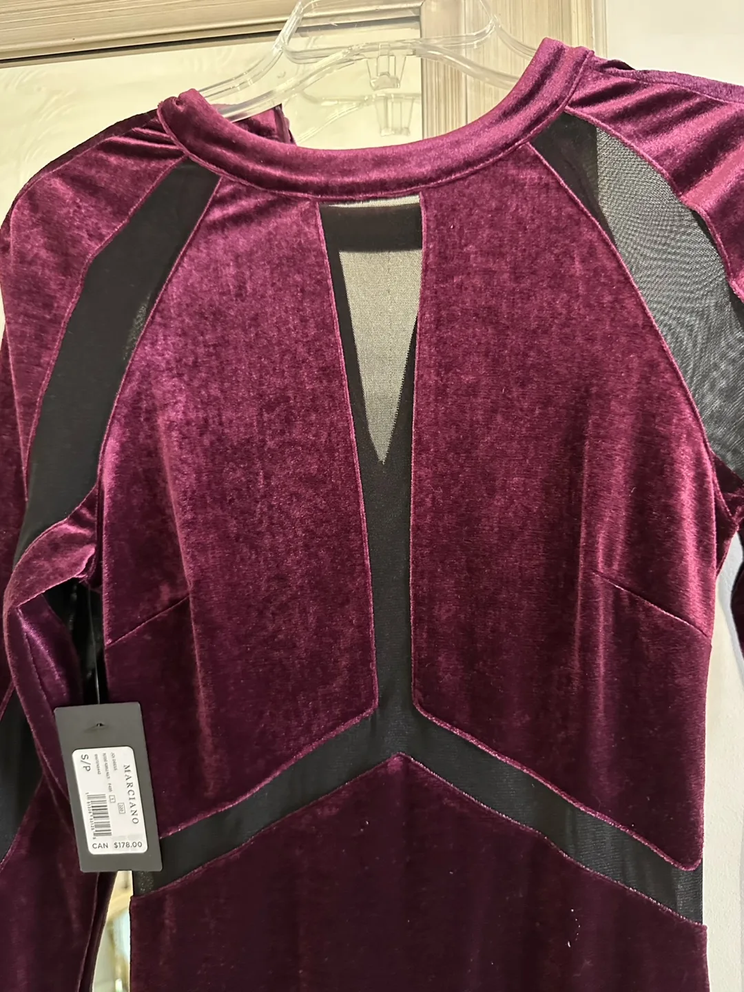 Marciano Velvet Dress image indicator(5)