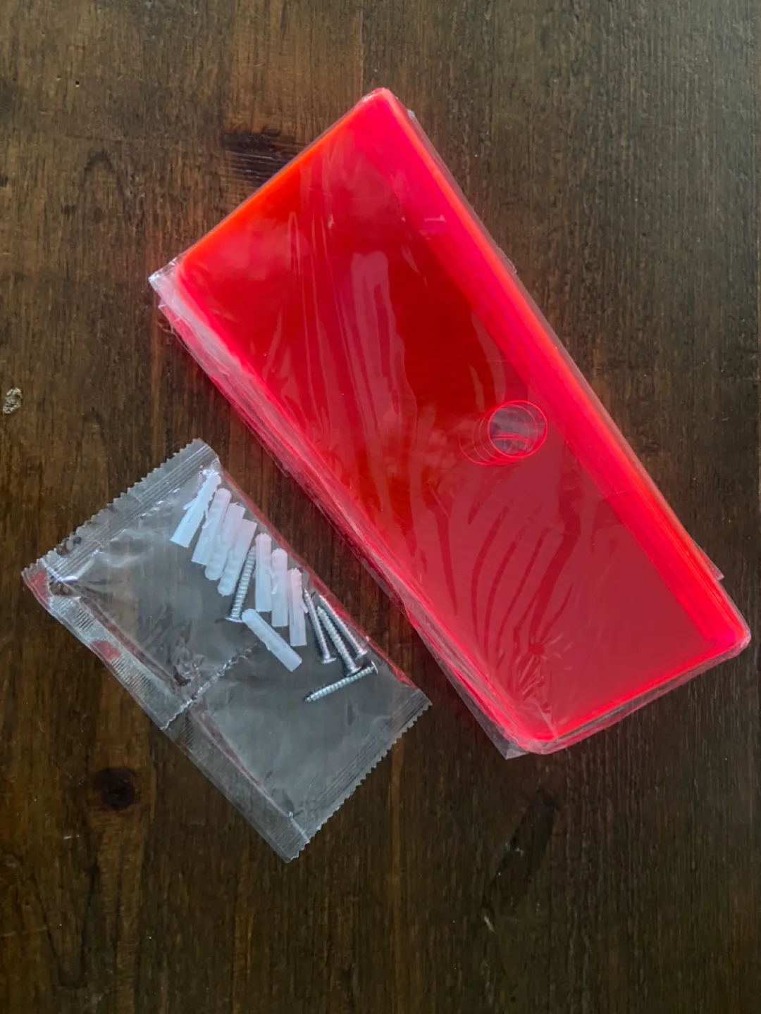 Pink Acrylic floating shelves image indicator(2)