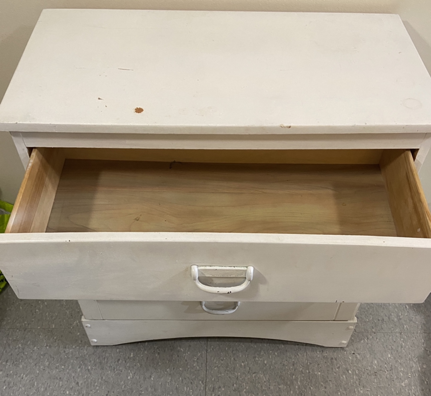 White 3-Drawer Dresser - photo 2