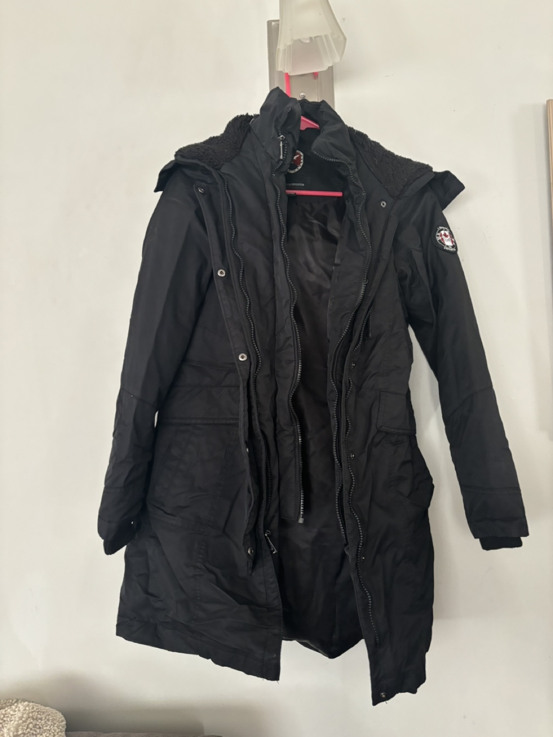 Madison Expedition Black Winter Coat