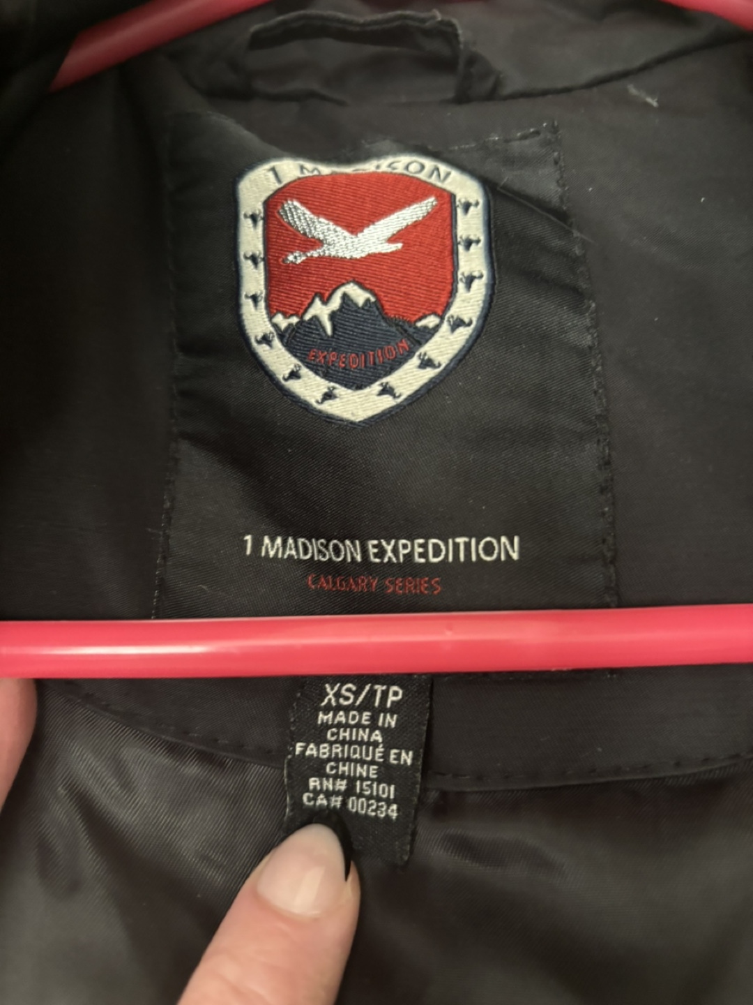 Madison Expedition Black Winter Coat - photo 2