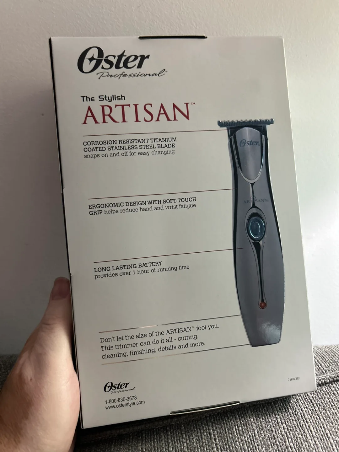 Oster Professional Artisan Cordless Trimmer image indicator(2)