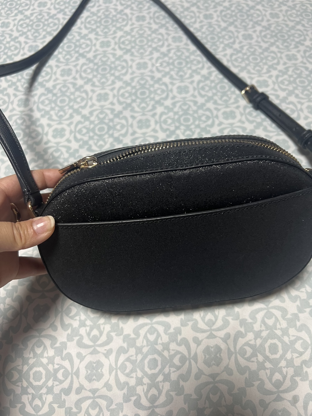 Kate Spade Black Glitter Crossbody Bag - photo 3