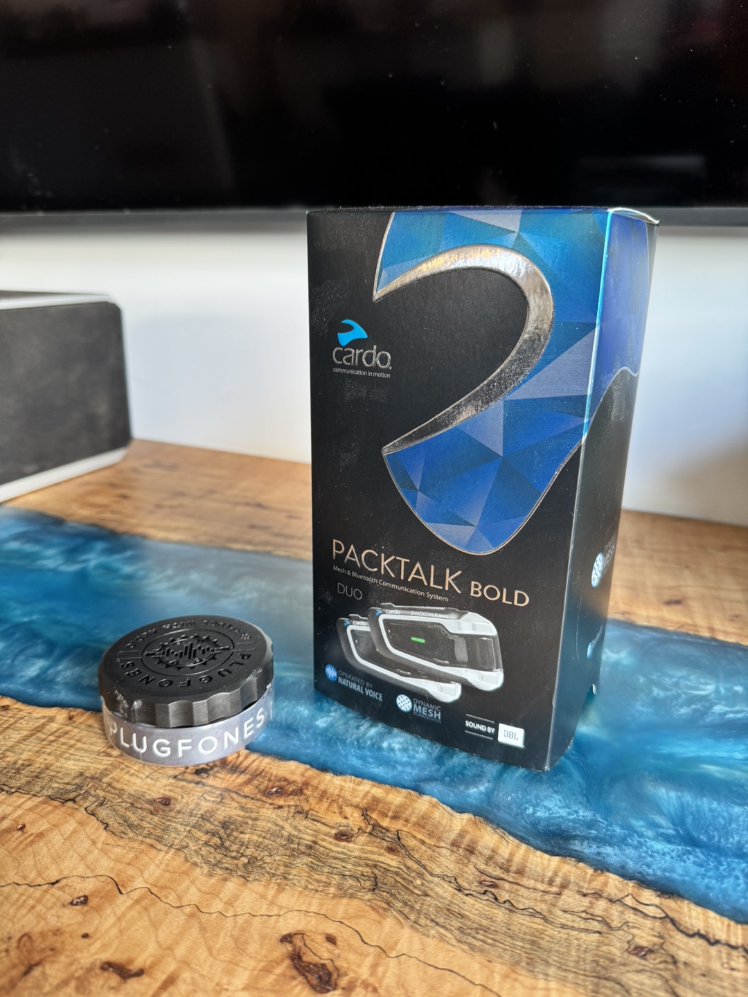 Cardo Packtalk Bold Duo Motorcycle Communication System