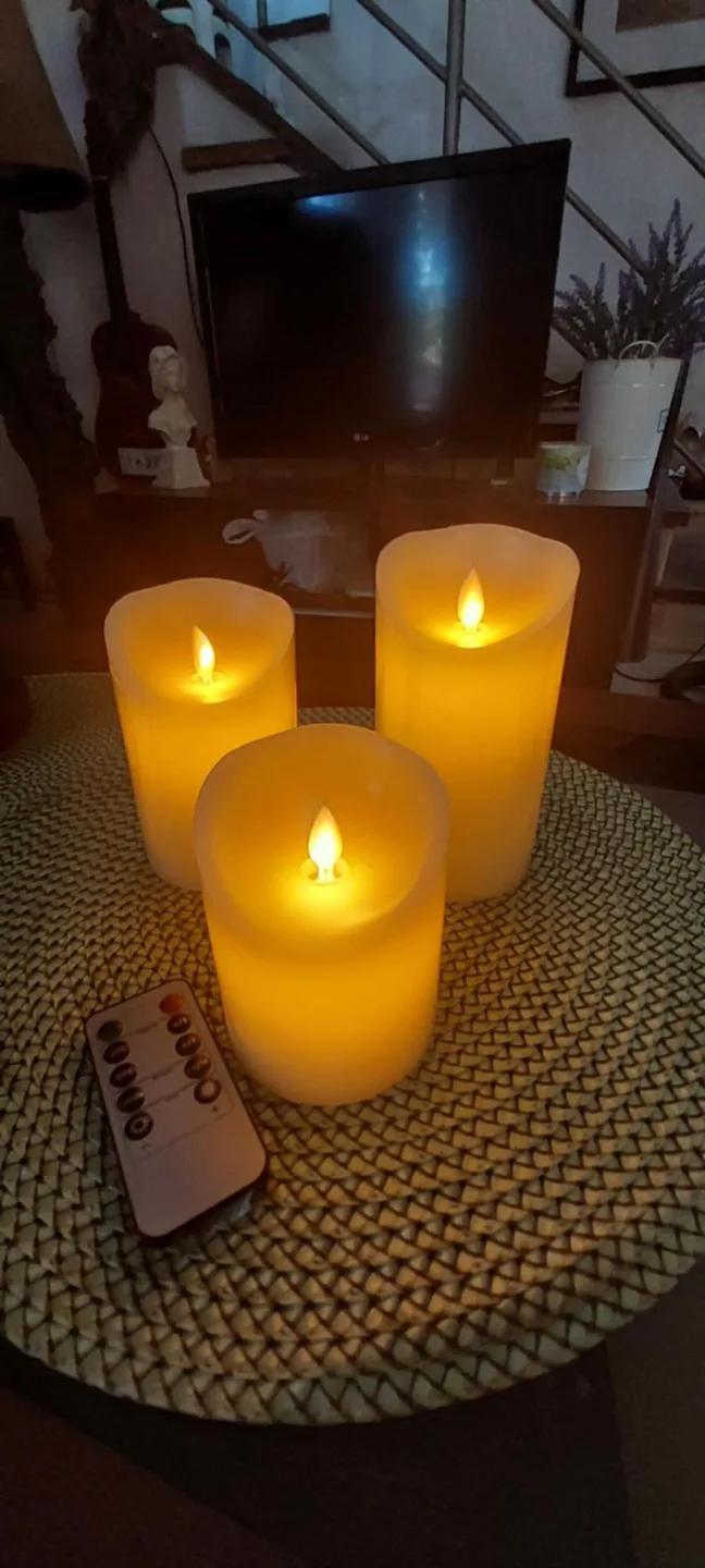 LED Battery Operated Candles with Remote thumbnail