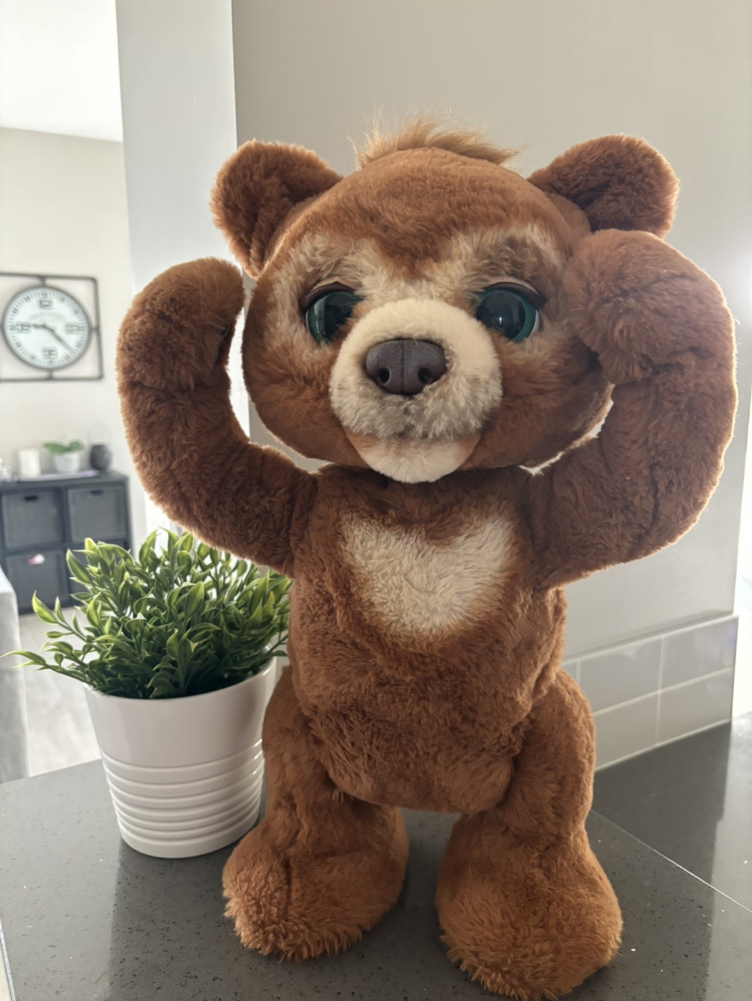 Fur Real Interactive Plush Bear Toy “Cubby” - photo 2