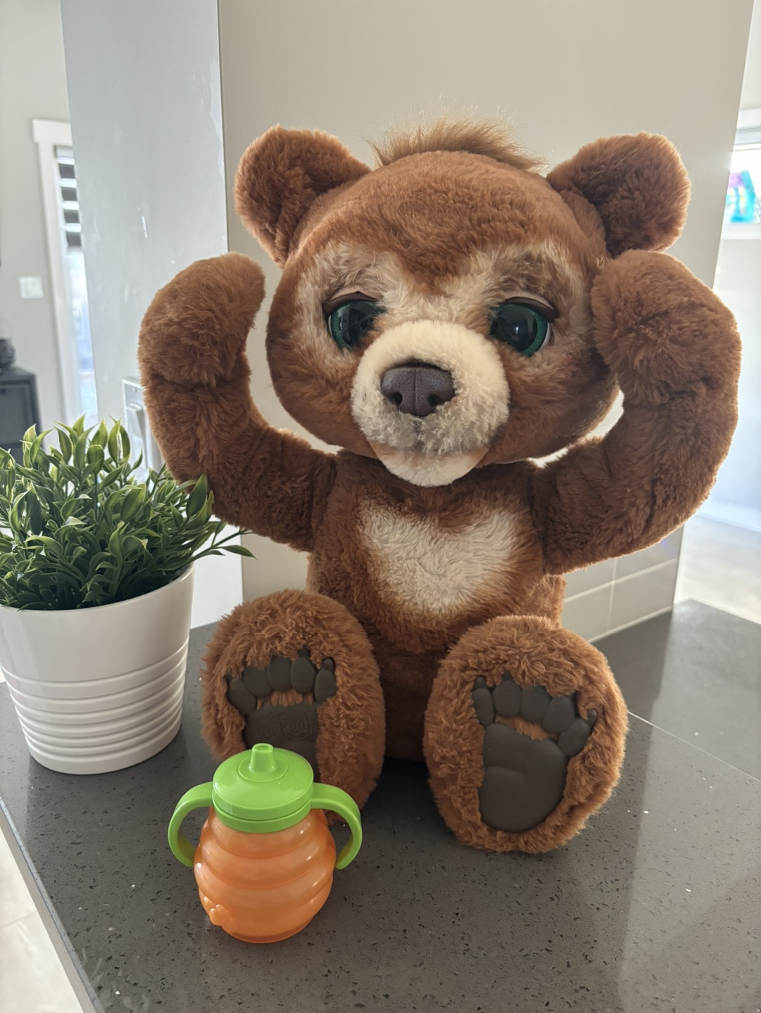 Fur Real Interactive Plush Bear Toy “Cubby”