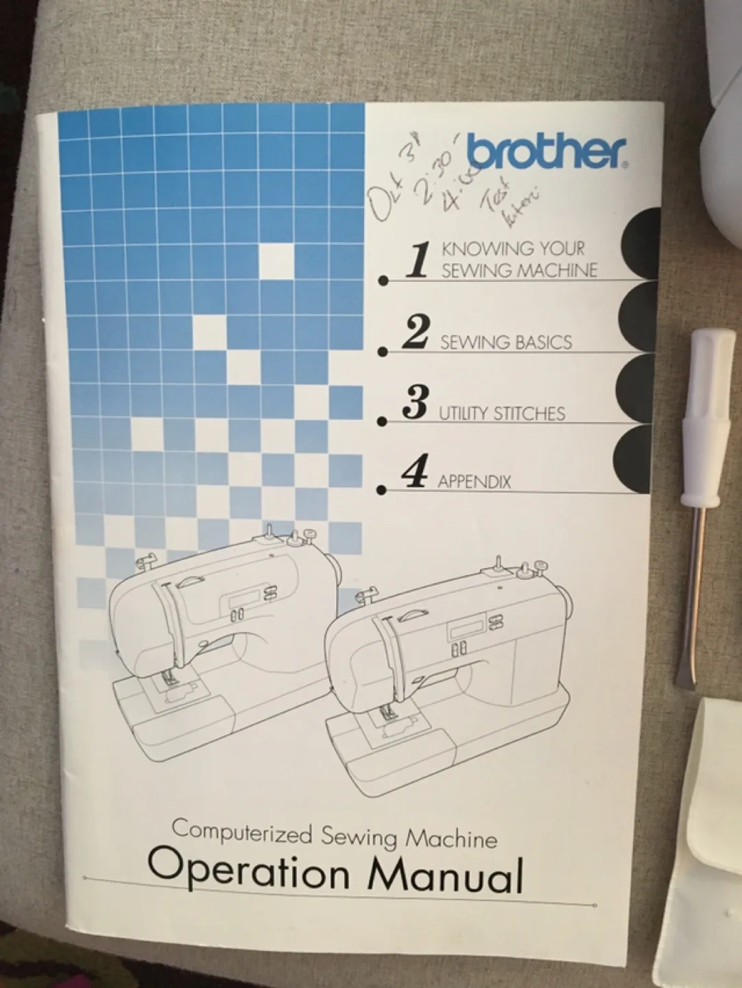 Brother CS-5000H Sewing Machine image indicator(8)