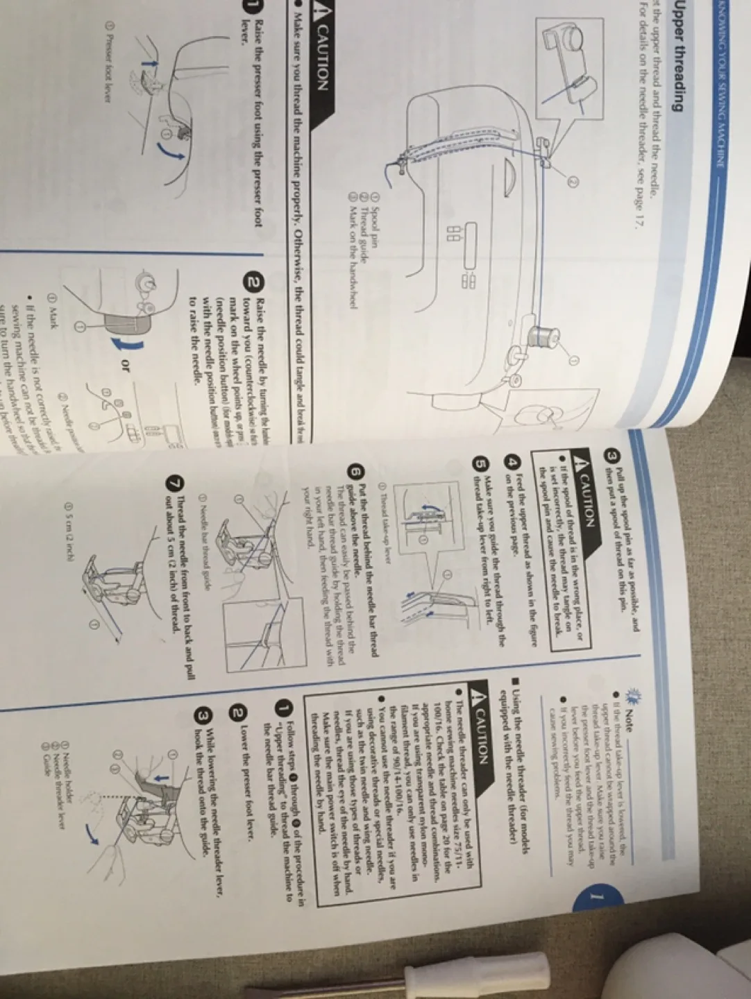 Brother CS-5000H Sewing Machine image indicator(9)