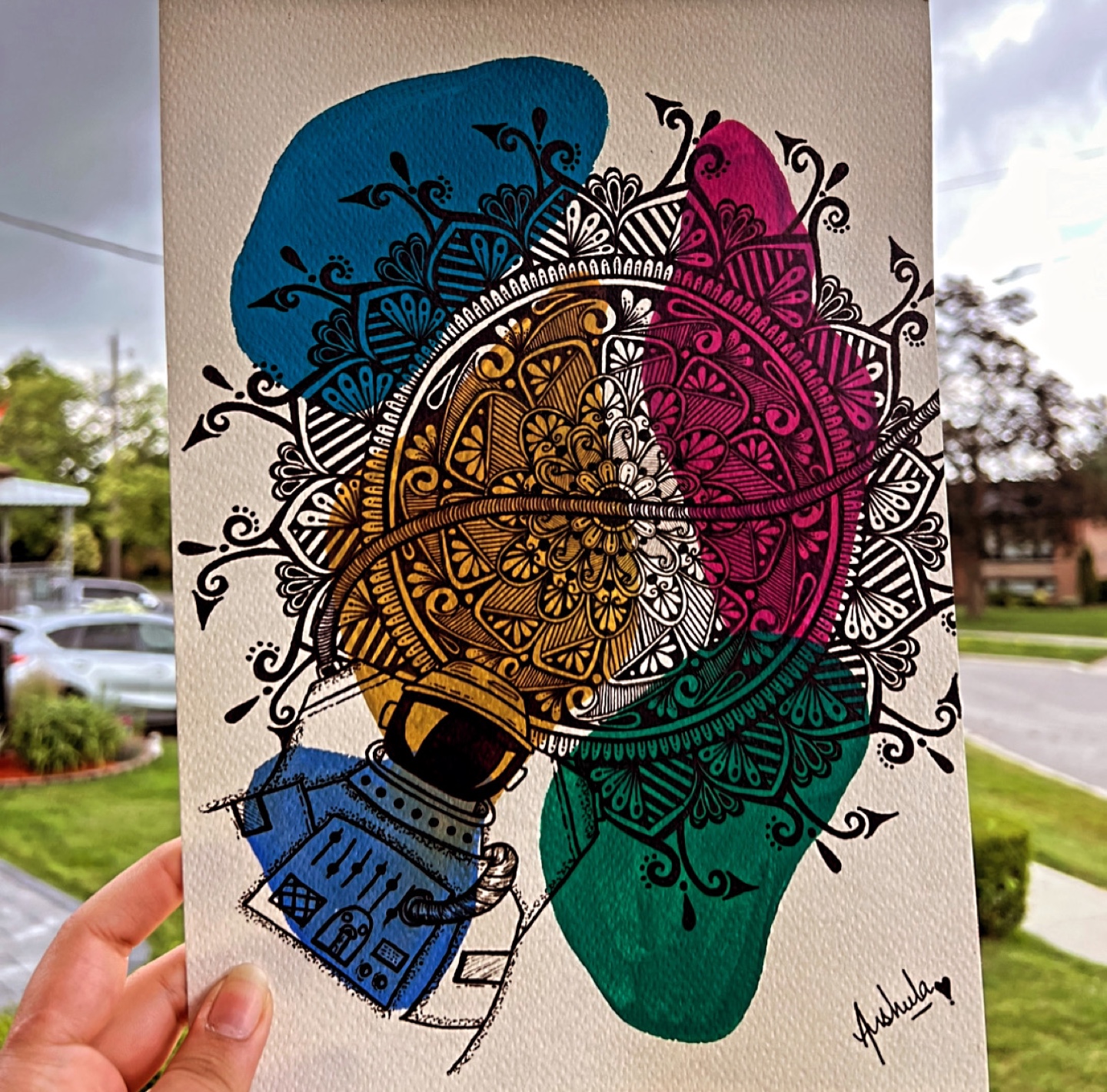 Original Mandala Art Print
