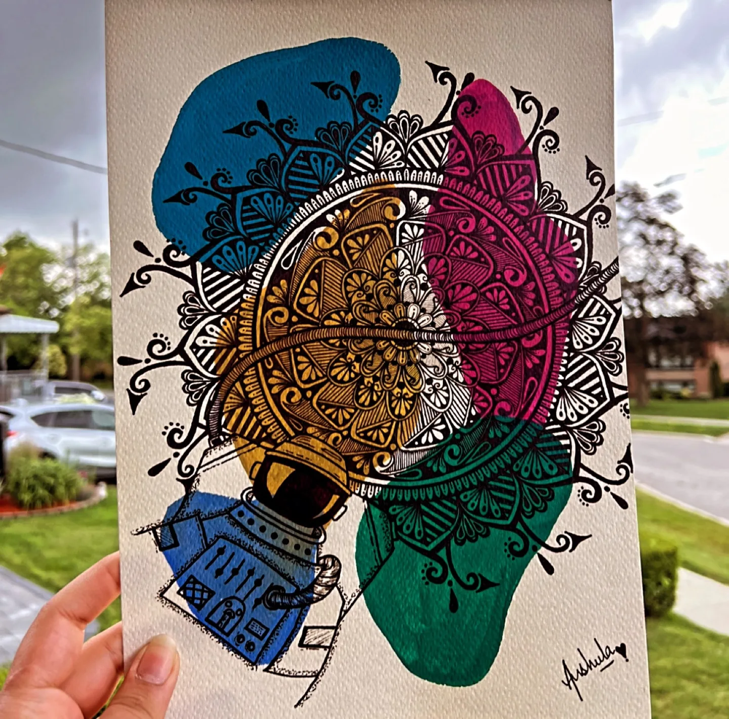 Original Mandala Art Print thumbnail